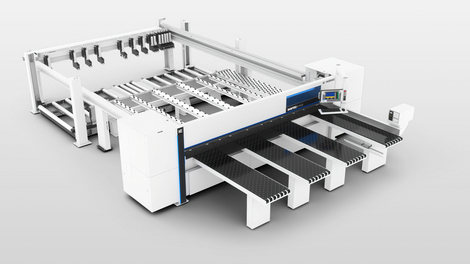 Sezionatrice per pannelli SAWTEQ S-410 con tavolo elevatore