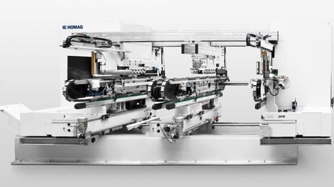 Sezionatrice multilama SAWTEQ C-600: sezionatura trasversale flessibile
