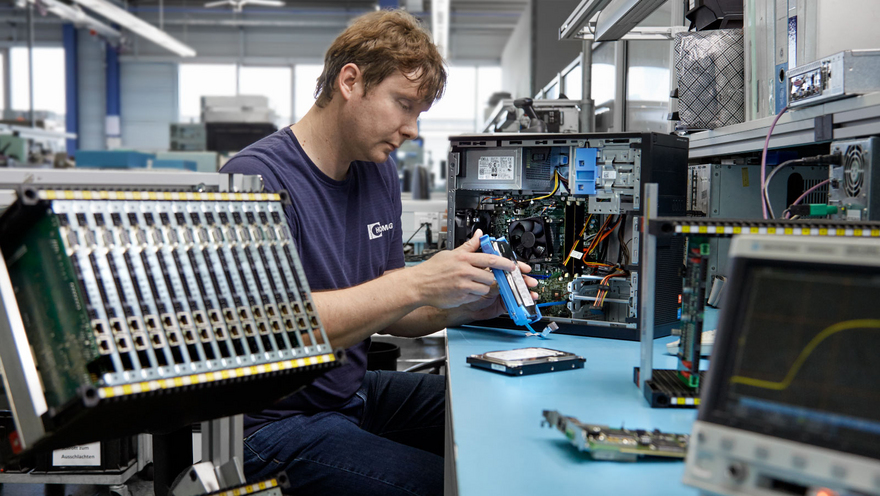 Inspection and repair of electronic components