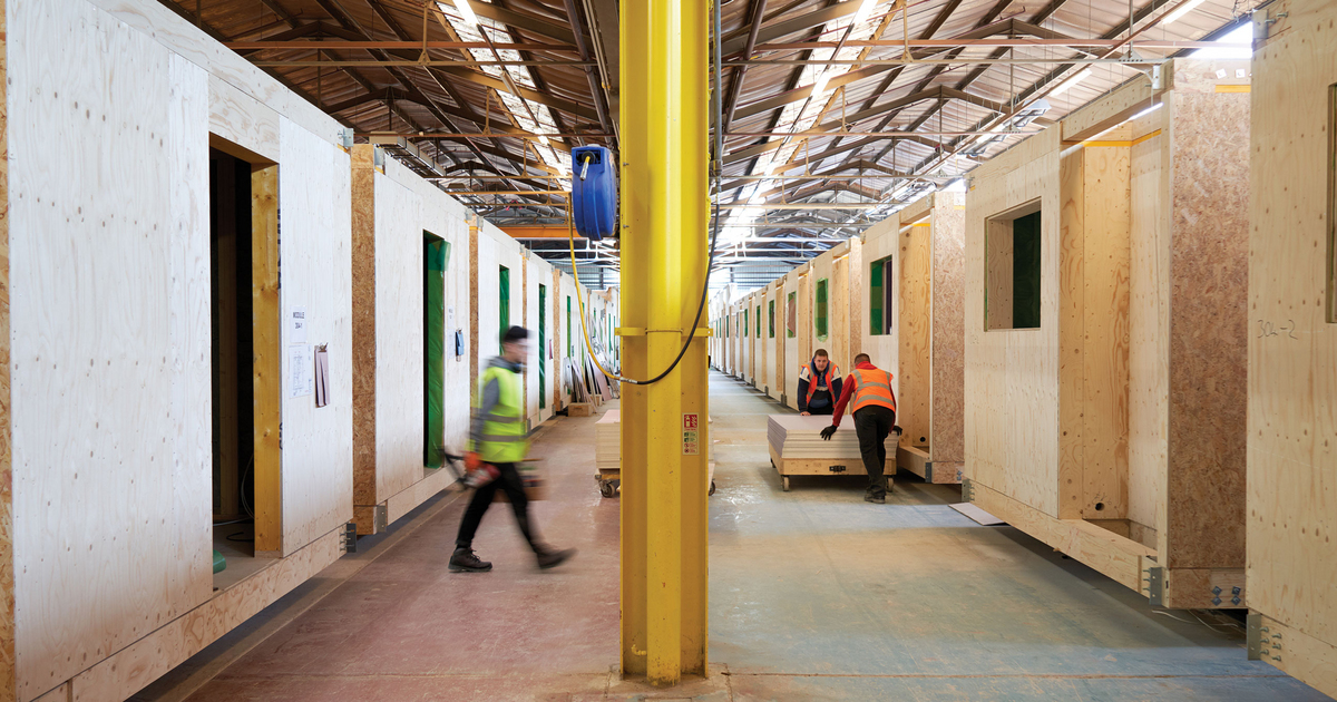 Modern methods of construction increases productivity HOMAG