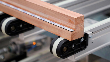 Profilo grezzo piallato con l'applicazione di tesa® ACXplus