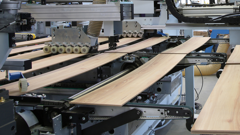 Auslauf der SAWTEQ C-600 HOMAG