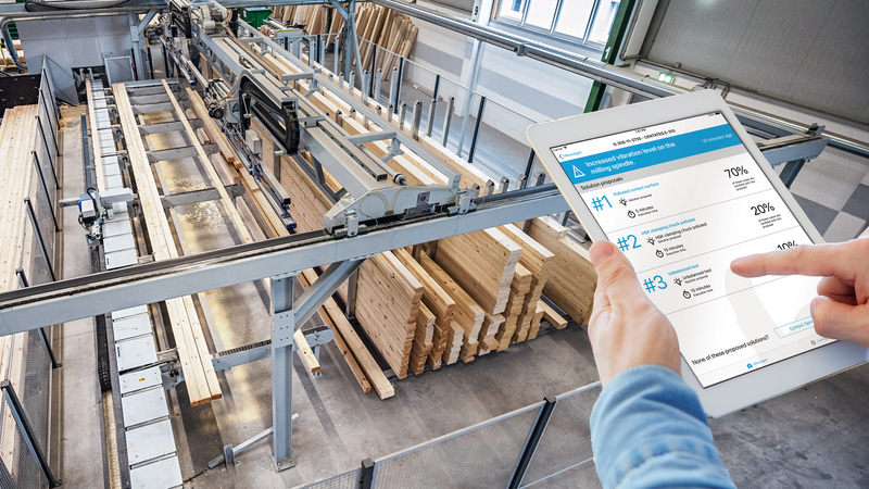 An integrated data flow and the corresponding information flow enable an efficient and flexible production process.