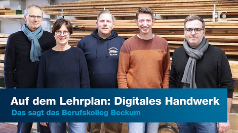 Auf dem Lehrplan: Digitales Handwerk  Auf dem Lehrplan: Digitales Handwerk