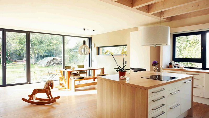 Wooden loam house by Kinskofer