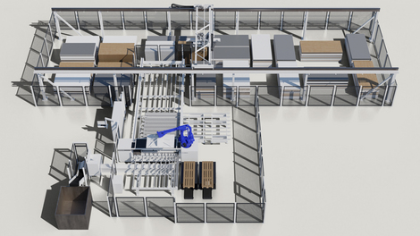 Sezionatrice per pannelli SAWTEQ S-320 flexTec
