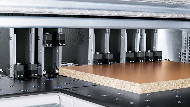 Clamps for narrow parts