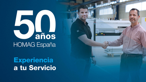 Homag España 50 años en FIMMA Maderalia