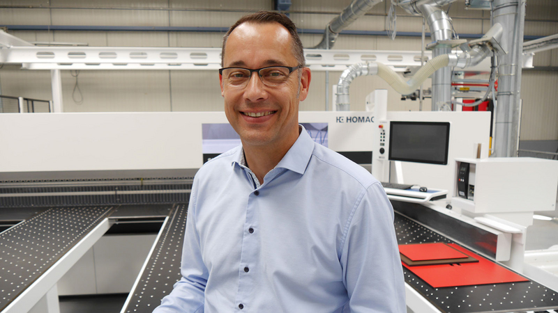 Arne Mömesheim: "intelliOptimizer Stacking macht Robotersägen fürs Handwerk noch besser und wirtschaftlicher."