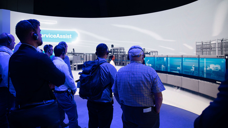 With the HOMAG Innovation Center, all visitors had the opportunity to take a look at the future of wood processing