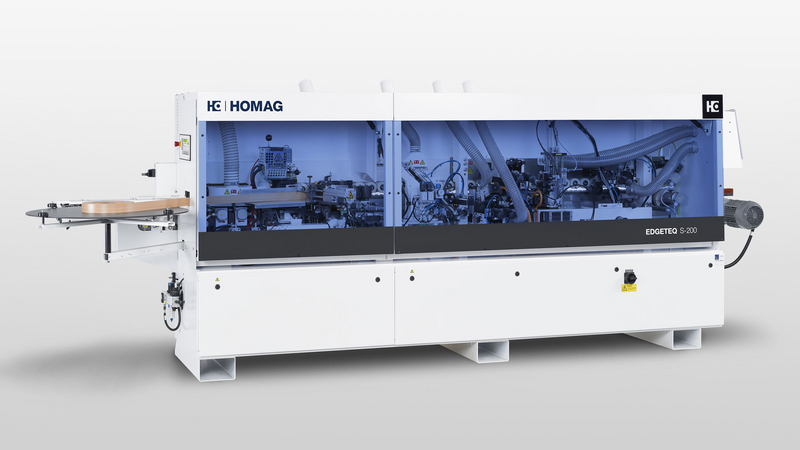 Máquina para colar bordas EDGETEQ S-200 da HOMAG