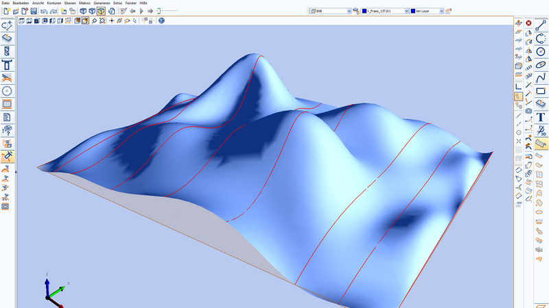 Generation of a freeform surface