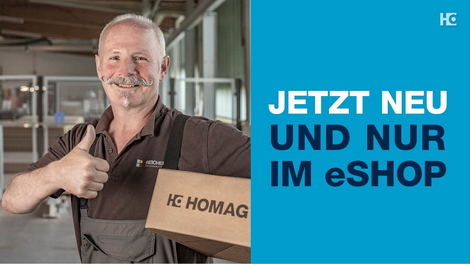 HOMAG eShop: 3% Online Vorteil auf Ersatzteile* HOMAG eShop: 3% Online Vorteil
