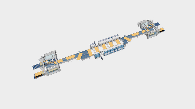 Short machine line HOMAG