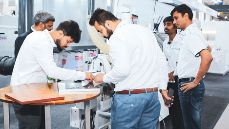 From the single machine, through digital solutions up to our new APAC Hotline. Numerous services as well as the respective suitable software make our offer as solution provider unique. Experience our solutions from 02 - 06 June, 2022 at the INDIAWOOD in Bangalore.