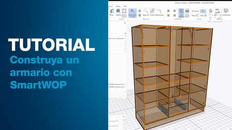 Construya un armario de 3 huecos con SmartWOP