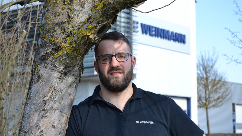 Philipp Weeger - application technology at WEINMANN