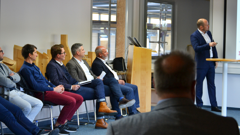 The first WEINMANN FutureCom workshop began with a keynote speech on "Future trends in construction".