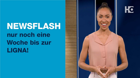 HOMAG Newsflash: nur noch eine Woche bis zur LIGNA! HOMAG Newsflash - Nur noch eine Woche bis zur LIGNA 2025!