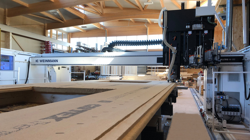 Multifunction bridge WALLTEQ M-120 – precise processing of the elements