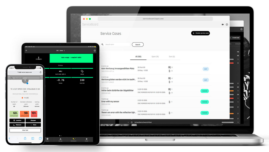 tapio: disponible en todos los dispositivos móviles y PC