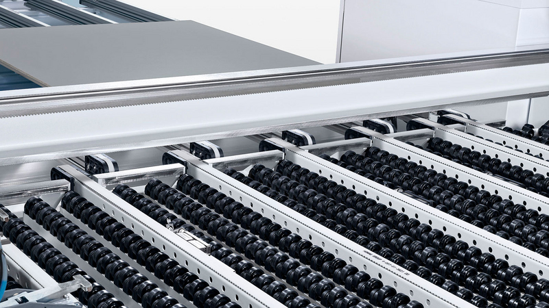 SAWTEQ B-320 flexTec: alinhamento longitudinal e transversal