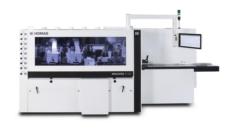 MouldTEQ M-300 planing and profiling machine.