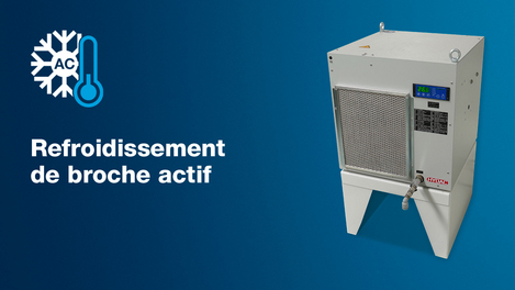 Refroidissement de broche actif | HOMAG Service