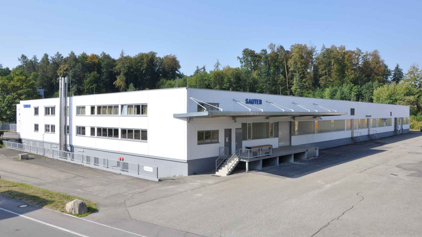 Sauter GmbH com sua sede em Überlingen, no Lago Constança, Alemanha.