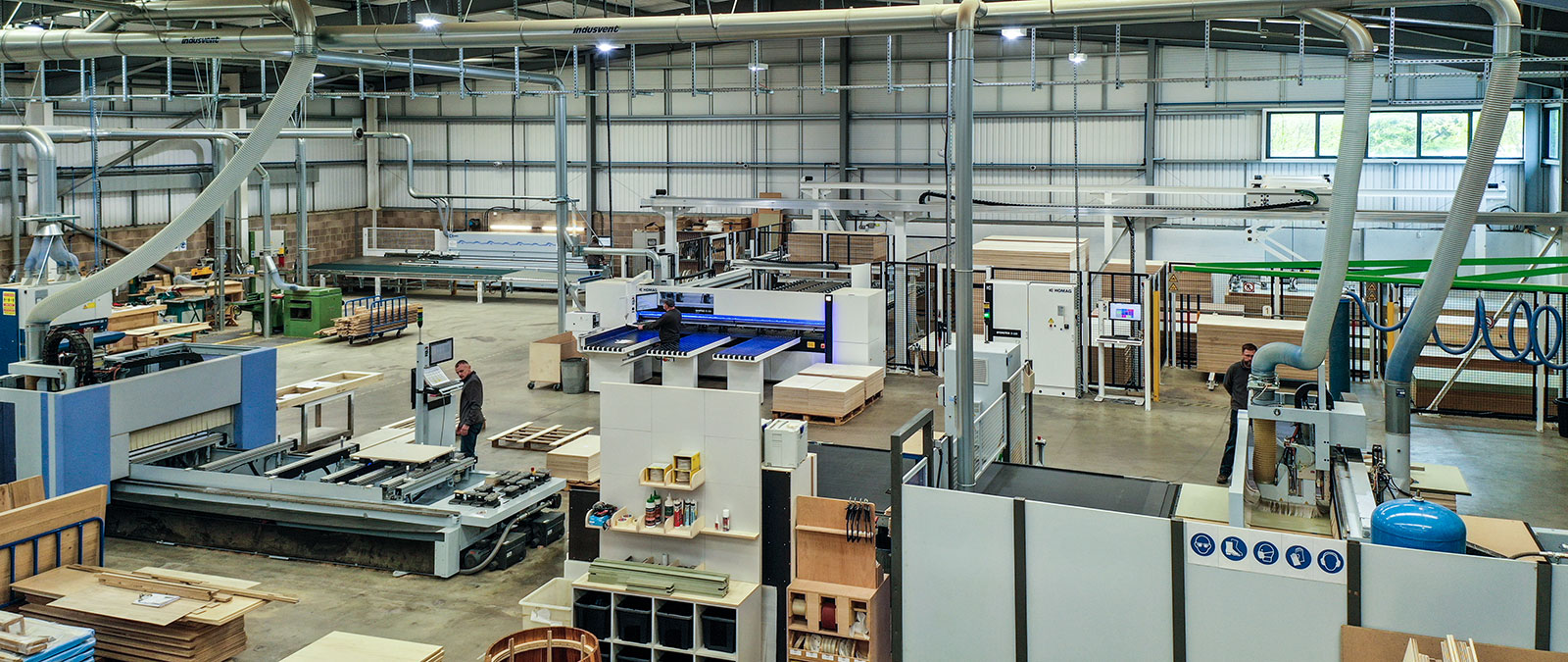 Quest Joinery's production site in Hemel Hempstead