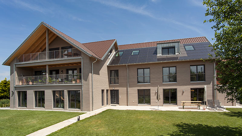 HolzHaus Bonndorf Immeuble collectif en bois