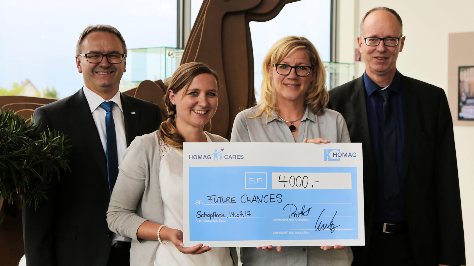 Homag Cares 4 000 Euro For Pupils In Tanzania Homag Homag Cares 4 000 Euro For Pupils In Tanzania Homag