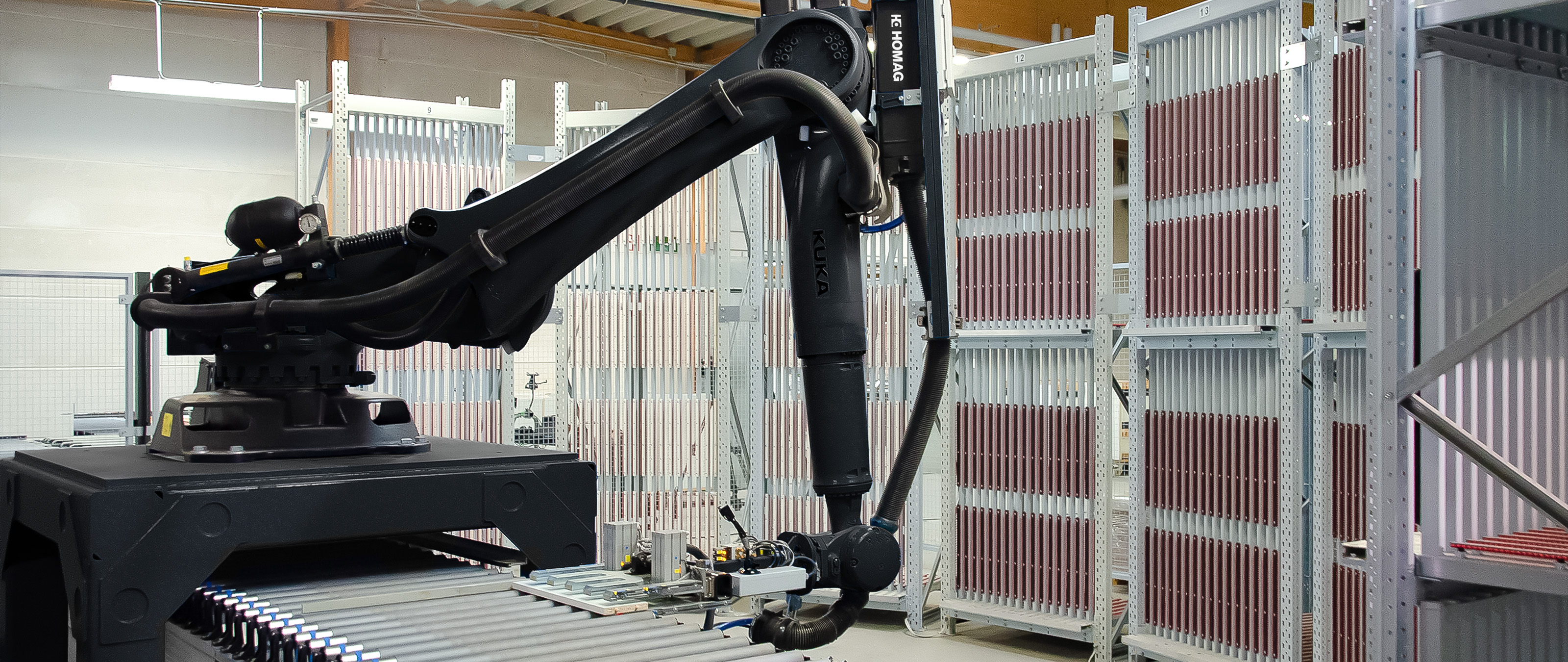 Robot sorting cell SORTBOT | HOMAG