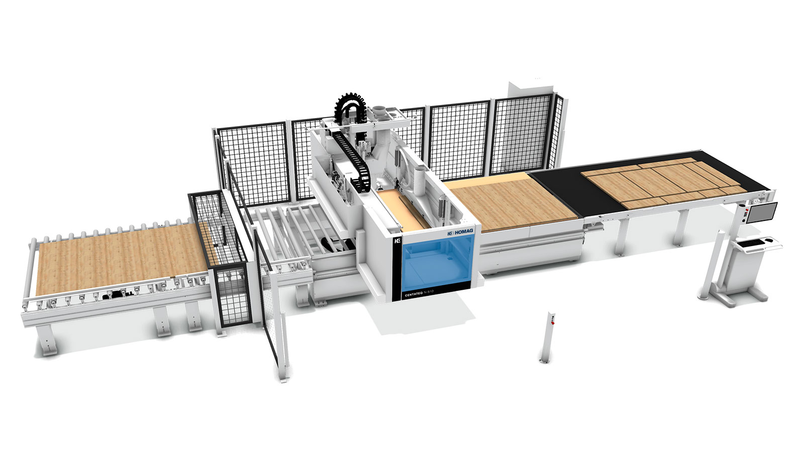 Concept 2R+: Infeed roller conveyor as an interface for upstream automation systems