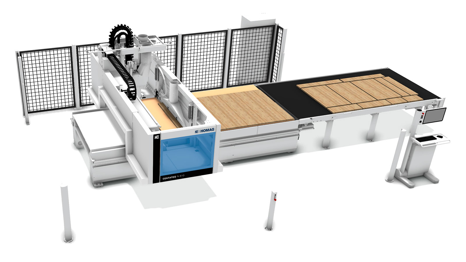 Outfeed+: Automatic outfeed for higher productivity