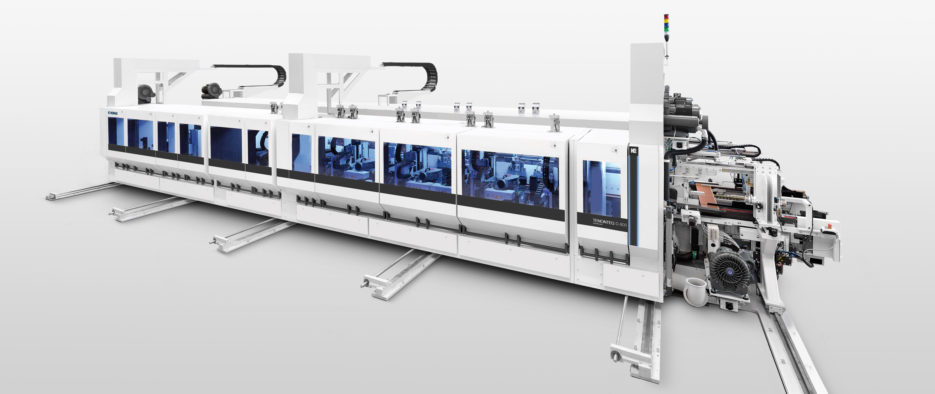 Doppelend-Profiler TENONTEQ D-800 Fußboden HOMAG