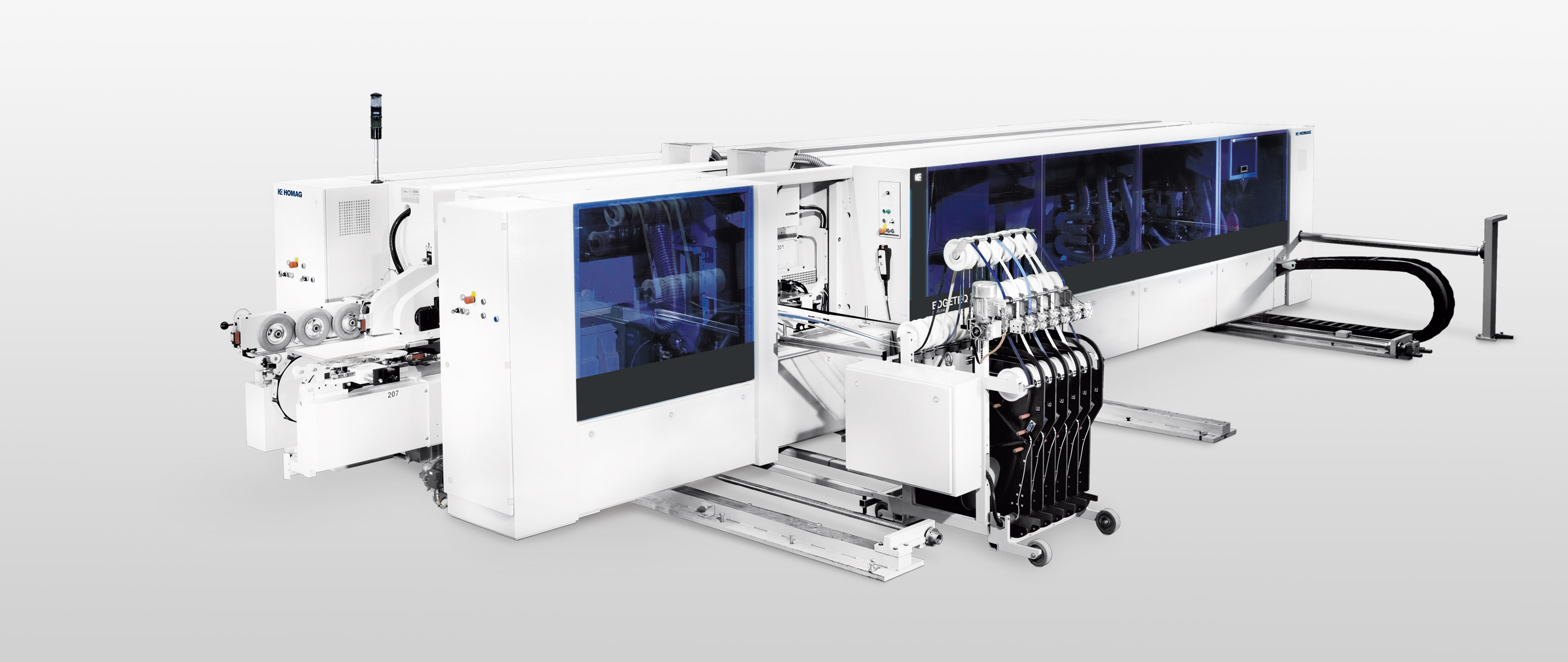 Máquinas para colar bordas para empresas industriais  EDGETEQ D-610 profiLine