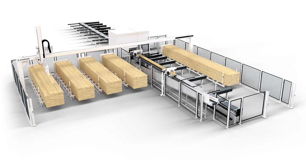 Handling and storage systems timber construction