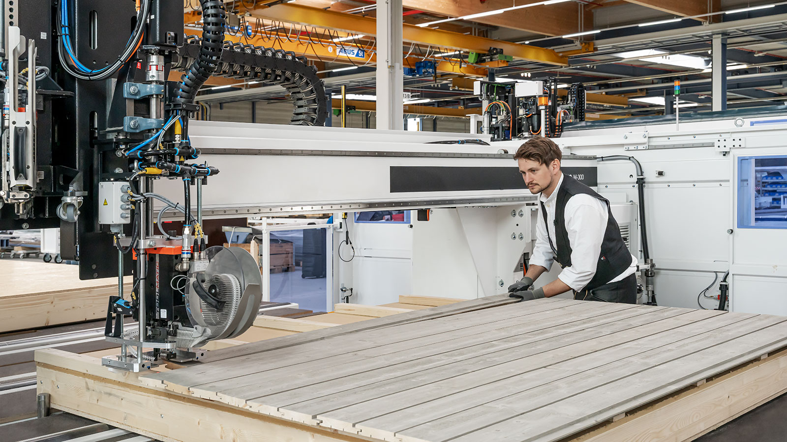 Fixation semi-automatique des planches de façade à l'aide du sabot de façade