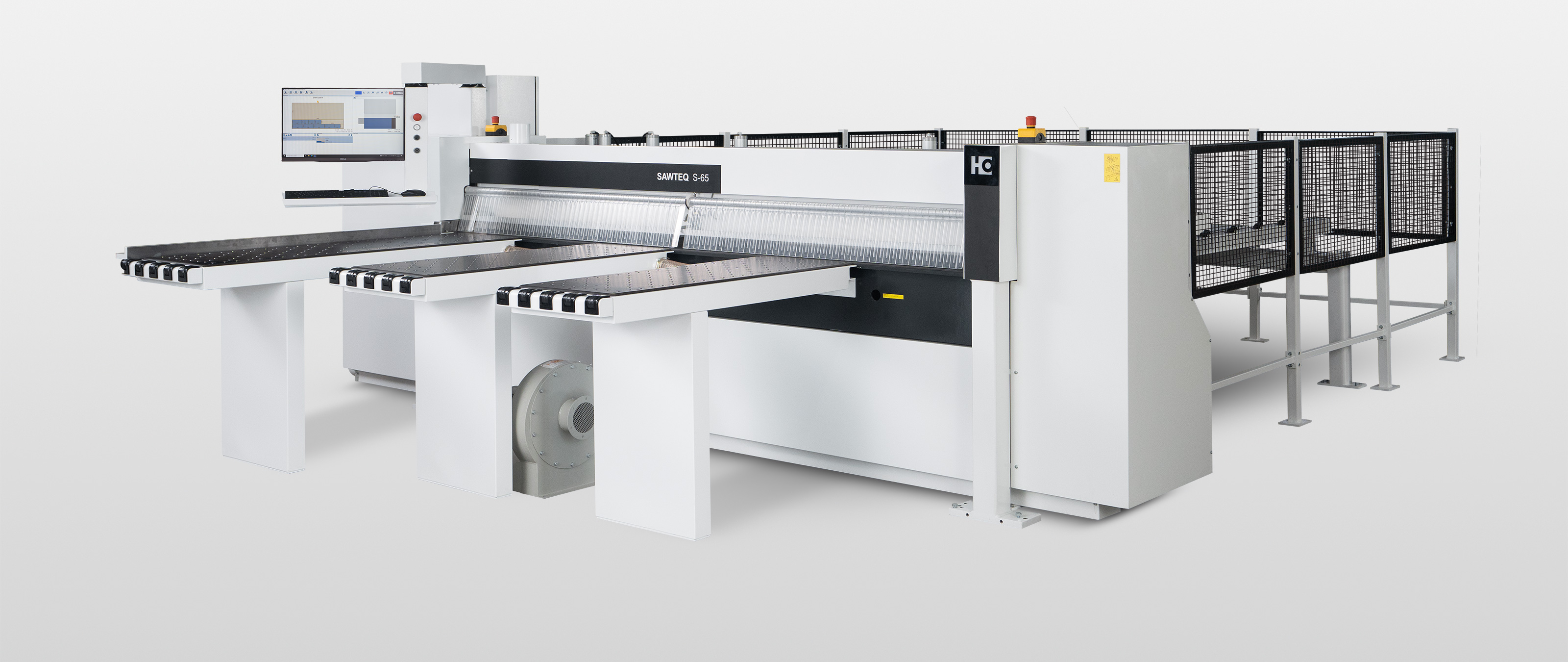 SAWTEQ S‑65 panel dividing saw, built for accurate and efficient panel cutting in furniture production across India’s manufacturing industry.  