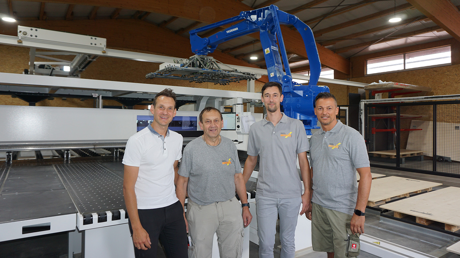 Team Schreiner Wolz Gmbh mit der SAWTEQ S-300 flexTec