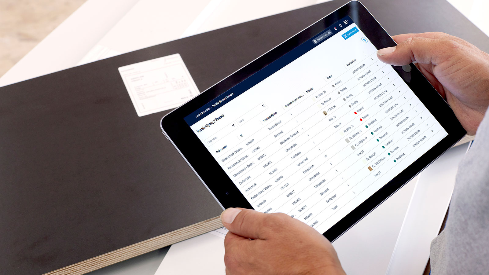 In production, you can record your post-production jobs with just two clicks! 
