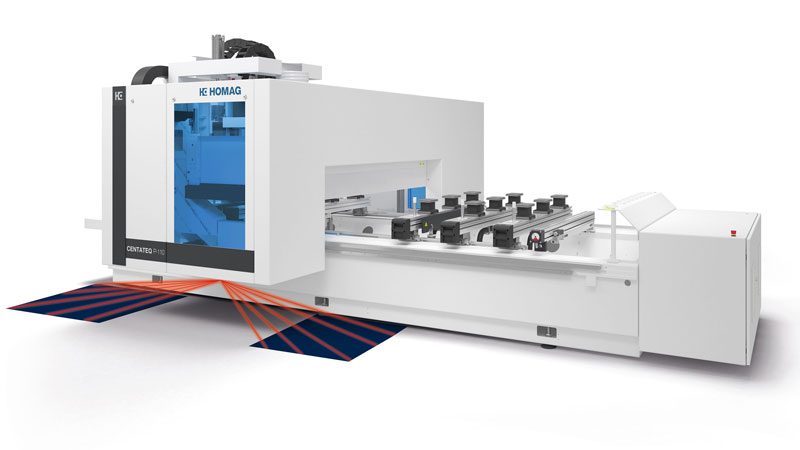 CNC Machining Center CENTATEQ P-110 including 3D comfort package