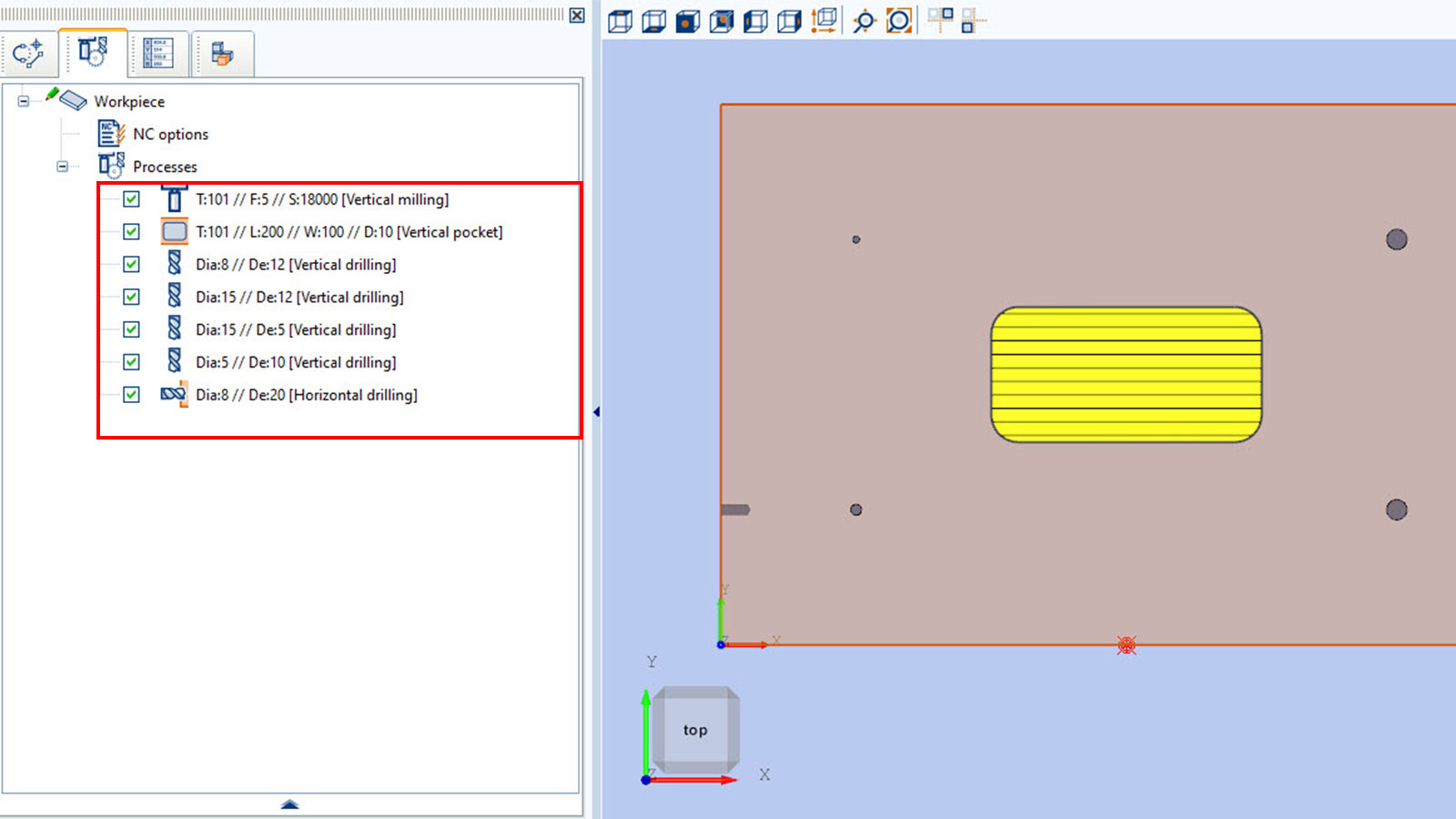 woodWOP 8.1 additional parameters